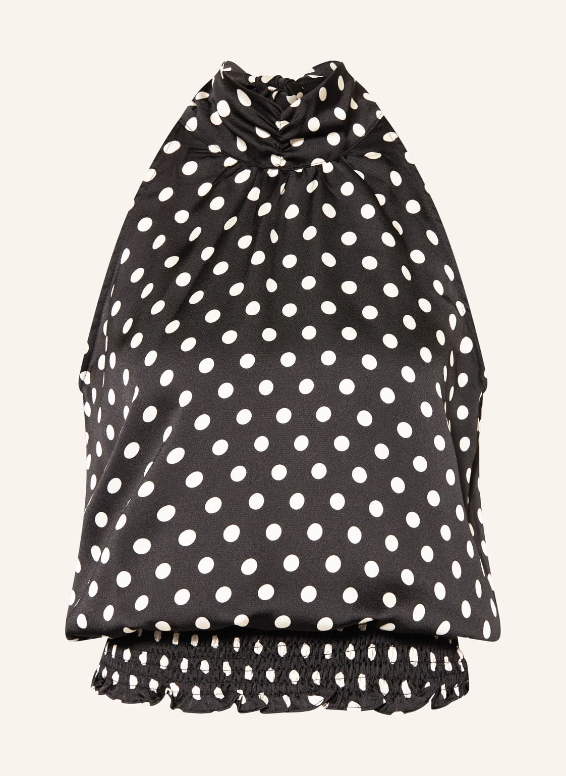 Neo Noir Top Jos Mit Rüschen schwarz von NEO NOIR