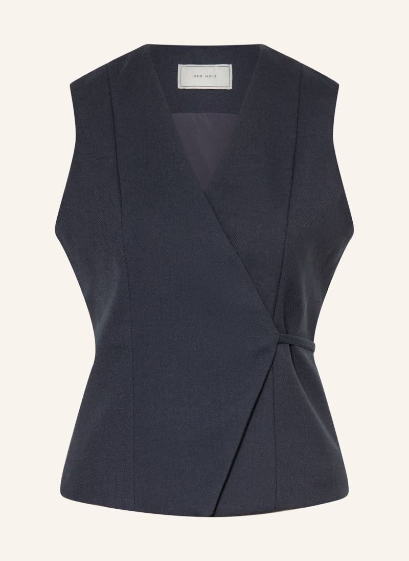 Neo Noir Weste Samara blau von NEO NOIR