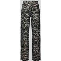 Neo Noir Wide Leg Jeans im 5-Pocket-Design Modell 'Simona' in Mittelgrau, Größe 36 von NEO NOIR