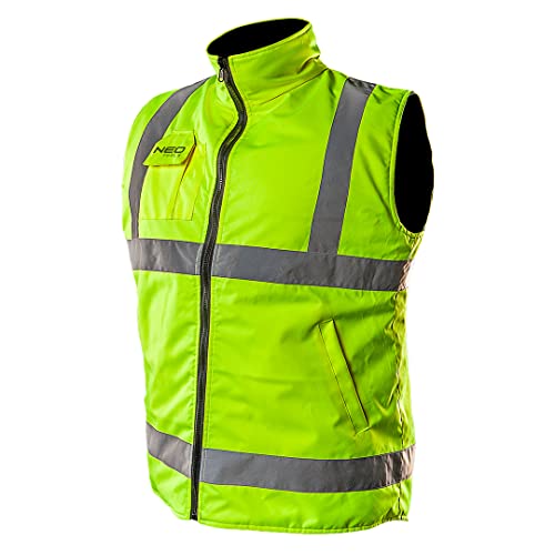 NEO TOOLS 2in1 Herren Profi Warnweste Gelb Wind und wasserdichte Gr. S-3XL | Winterweste, Fleeceweste, Sicherheitsweste Arbeitsweste, Funktionsweste Gr. XXL NEO TOOLS 2in1 Herren Profi Warnweste Gelb Wind und wasserdichte Gr. S-3XL | Winterweste, Fleeceweste, Sicherheitsweste Arbeitsweste, Funktionsweste Gr. XXL von NEO TOOLS