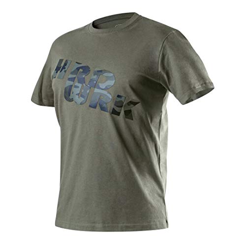 NEO TOOLS Arbeits T-Shirt Olivgrün CAMO Heavy Duty Arbeit Werkstatt Größe XXL von NEO TOOLS