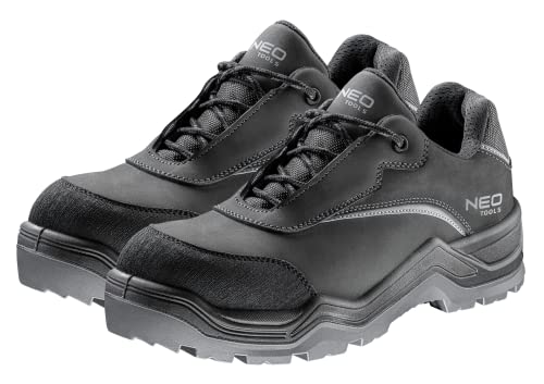 NEO TOOLS Herren Sicherheitsschuhe der Klasse S3 SRC, wasserfest, rutschfest| Verstärkte Arbeitsschuhe mit Kevlar-Innensohle, antistatische Innensohle, ohne Metallelemente, Durchtrittschutz von NEO TOOLS