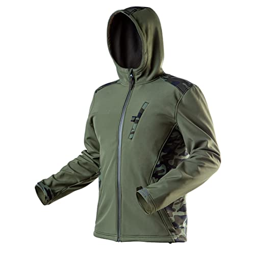 NEO TOOLS Softshelljacke CAMO Arbeitsjacke Heavy Duty Arbeit Werkstatt Größe M von NEO TOOLS