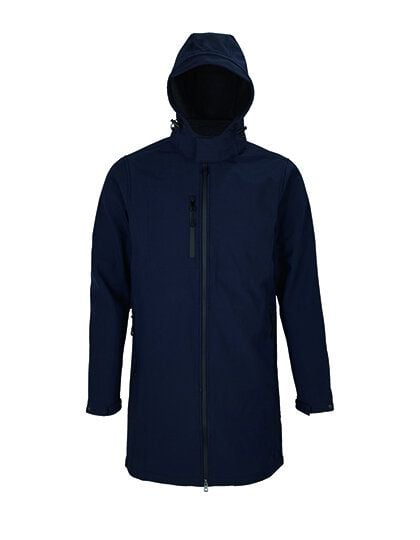 NEOBLU Herren / Unisex lange Softshell - Jacke Wasserdicht mit abnehmbare Kapuze von NEOBLU