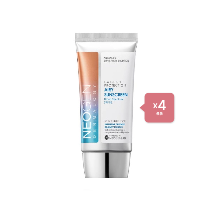 NEOGEN Dermalogy Day-Light Protection Airy Sunscreen SPF50+ (4er) Set von NEOGEN Dermalogy