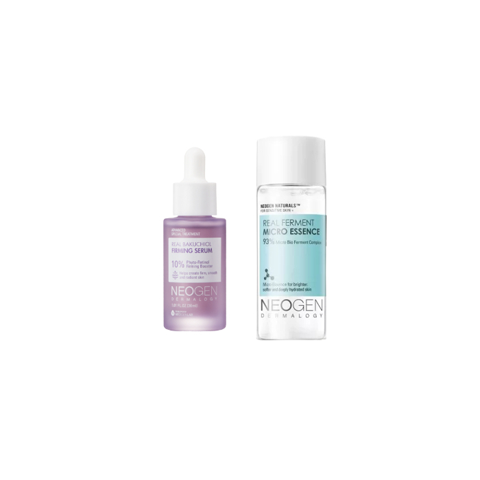 NEOGEN Dermalogy Real Bakuchiol Firming Serum - 30ml (1ea) + Real Ferment Micro Essence - 10ml (1ea) Set von NEOGEN Dermalogy