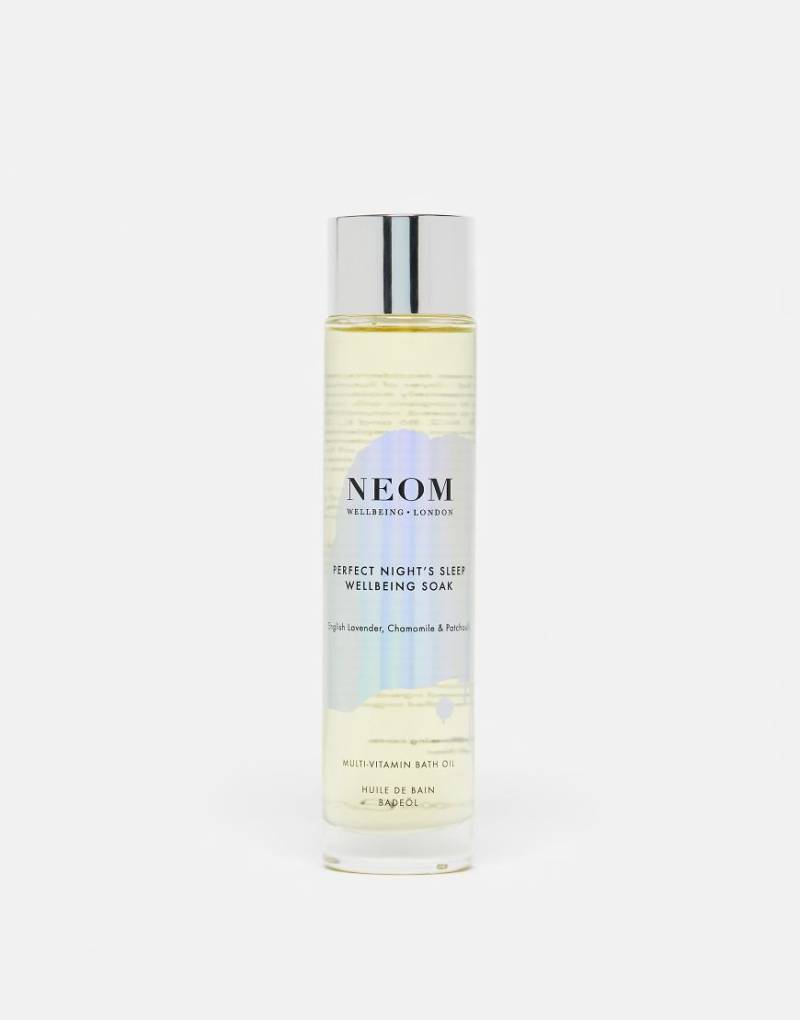 NEOM - Perfect Night's Sleep Wellbeing Soak - Multivitamin-Badeöl, 100 ml-Keine Farbe von NEOM