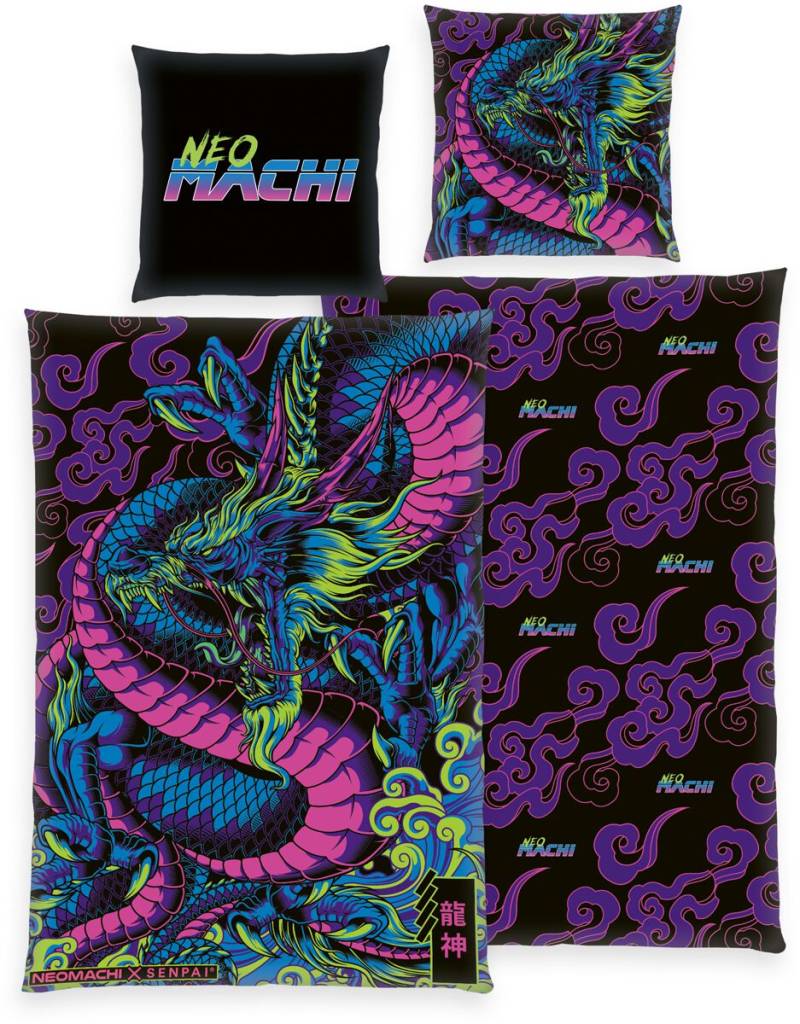 NEOMACHI - Gaming Bettwäsche - Dragon - multicolor NEOMACHI - Gaming Bettwäsche - Dragon - multicolor von NEOMACHI