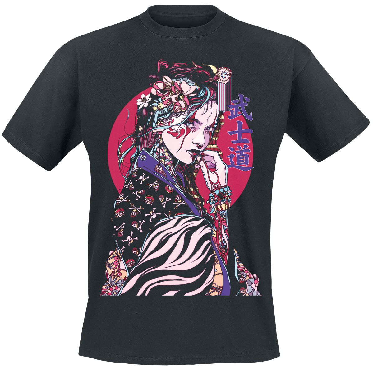 NEOMACHI YAKUZAGARU T-Shirt schwarz in XS von NEOMACHI