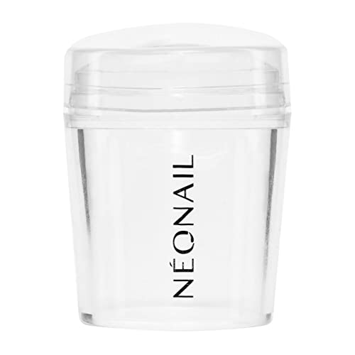 NÉONAIL Nagel Stempel mit Schaber - Nägel selber machen - Nail Art Stamper - Nageldesign für Nagel Schablone - French Nails Stempel - Silikon Nagelstempel von NÉONAIL