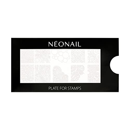 NEONAIL Stamping Plate 01 - Stamping Platte - Schablonen Platte - Nail Art - Nageldesign - Nagel Stempel Schablone - French Nails Schablone - Nagelkunst Stempel NEONAIL Stamping Plate 01 - Stamping Platte - Schablonen Platte - Nail Art - Nageldesign - Nagel Stempel Schablone - French Nails Schablone - Nagelkunst Stempel von NÉONAIL
