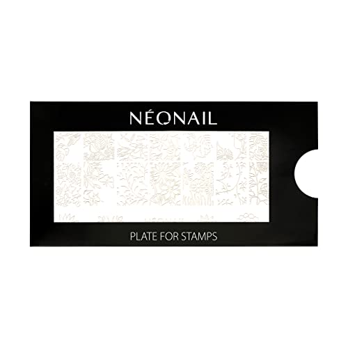 NEONAIL Stamping Plate 08 - Stamping Platte - Schablonen Platte - Nail Art - Nageldesign - Nagel Stempel Schablone - French Nails Schablone - Nagelkunst Stempel NEONAIL Stamping Plate 08 - Stamping Platte - Schablonen Platte - Nail Art - Nageldesign - Nagel Stempel Schablone - French Nails Schablone - Nagelkunst Stempel von NÉONAIL