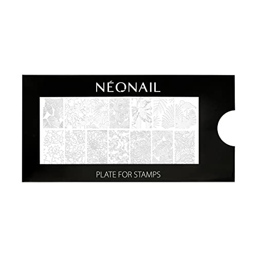 NEONAIL Stamping Plate 14 - Stamping Platte - Schablonen Platte - Nail Art - Nageldesign - Nagel Stempel Schablone - French Nails Schablone - Nagelkunst Stempel NEONAIL Stamping Plate 14 - Stamping Platte - Schablonen Platte - Nail Art - Nageldesign - Nagel Stempel Schablone - French Nails Schablone - Nagelkunst Stempel von NÉONAIL