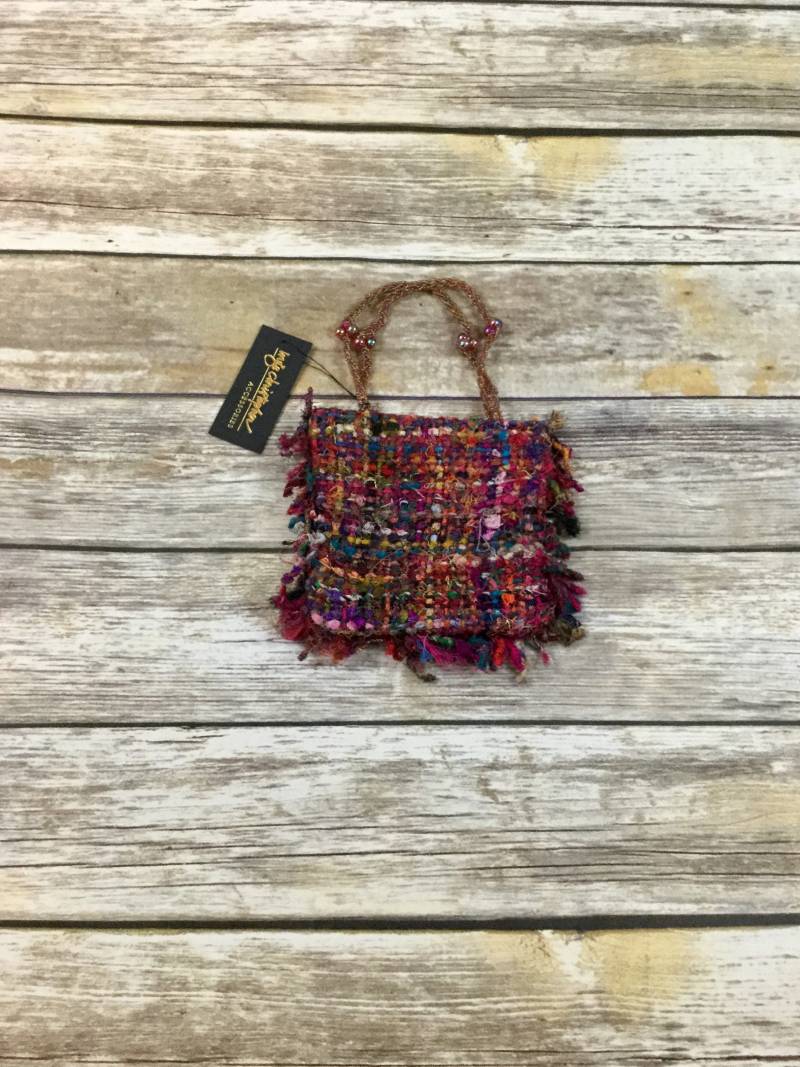 Deadstock Vintage Inge Christopher Geldbörse Mit Perlenhenkel/Tasche Fransen von NEONBULL