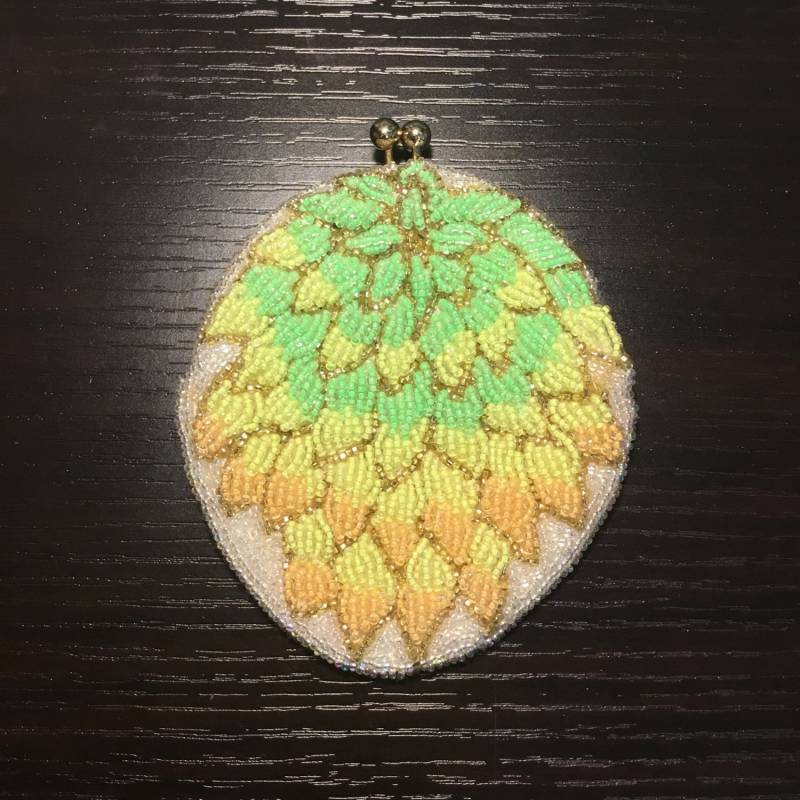 Vintage Perlen Art Deco/Retro Geldbörse von NEONBULL