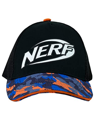 NERF Baseball Cap Kids Camouflage Hat für Jungen oder Mädchen Mehrfarbig Einheitsgröße von NERF