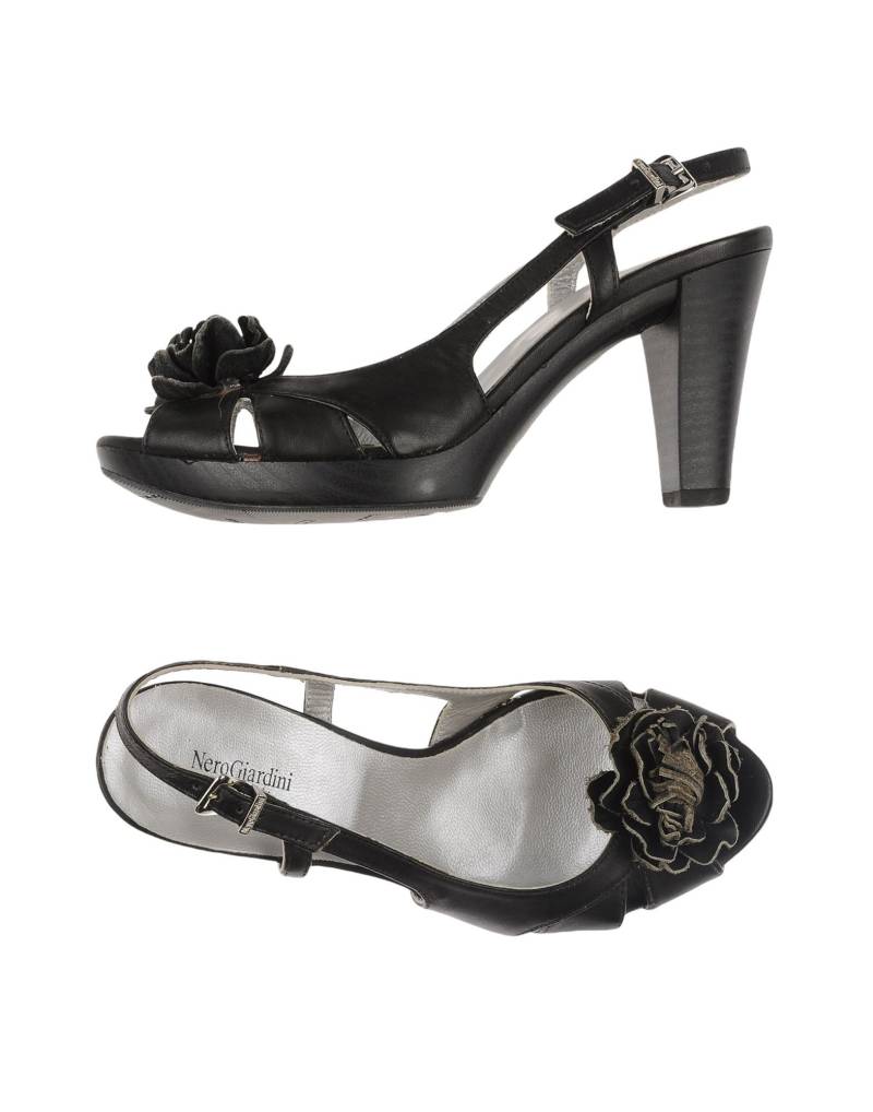 NERO GIARDINI Sandale Damen Schwarz von NERO GIARDINI