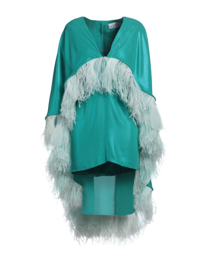 NERVI Midi-kleid Damen Smaragdgrün von NERVI
