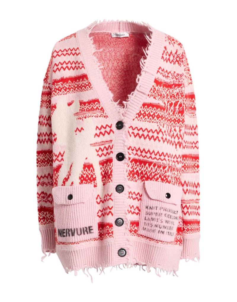 NERVURE Strickjacke Damen Hellrosa von NERVURE