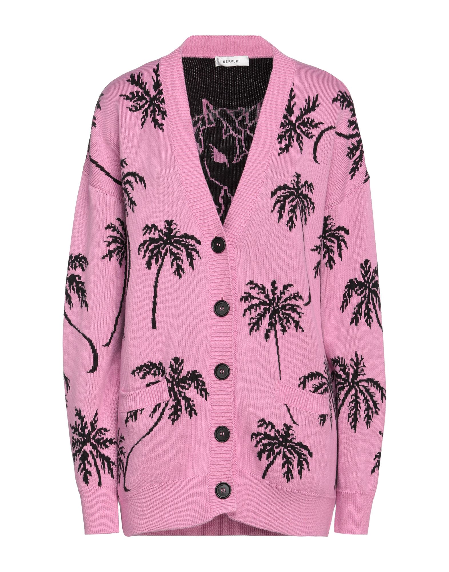 NERVURE Strickjacke Damen Rosa von NERVURE