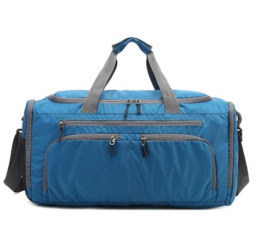 Für Reisen Kurzurlaub 20-Zoll-Reisetasche Für Herren, Reisetasche Mit Schuhfach, Übernachtungstasche Für Damen Mit Kulturbeutel (Color : A, Size : 51 * 30 * 26cm) von NESPIQ