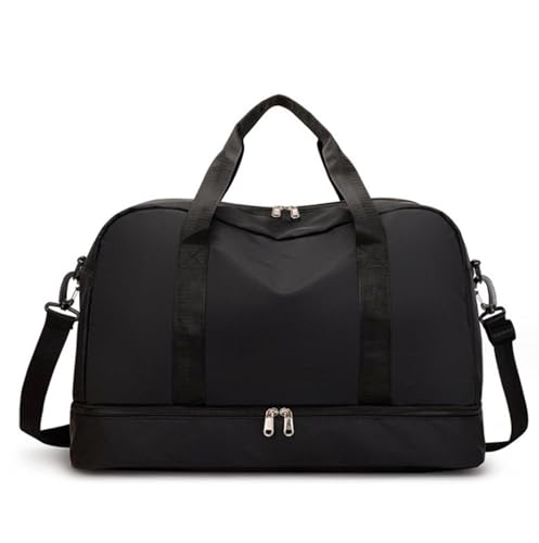 Für Reisen Kurzurlaub Weekender-Taschen Für Damen, 19-Zoll-Sport-Reisetasche Mit Mehreren Taschen Und Schuhfach Mit Kulturbeutel (Color : C, Size : 49 * 25 * 32cm) von NESPIQ