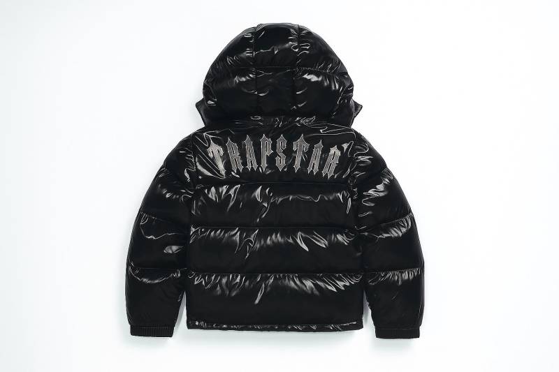 Trapstar Irongate Abnehmbare Kapuzenjacke Schwarz Glänzend Trapstar Irongate Abnehmbare Kapuzenjacke Schwarz Glänzend von NESPORTS3