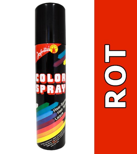 NET TOYS Haarspray rot Colorspray Haarcoloration Farbspray rotes Haar Spray Karneval Haarsprays Colorsprays Haarcolorationen NET TOYS Haarspray rot Colorspray Haarcoloration Farbspray rotes Haar Spray Karneval Haarsprays Colorsprays Haarcolorationen von NET TOYS