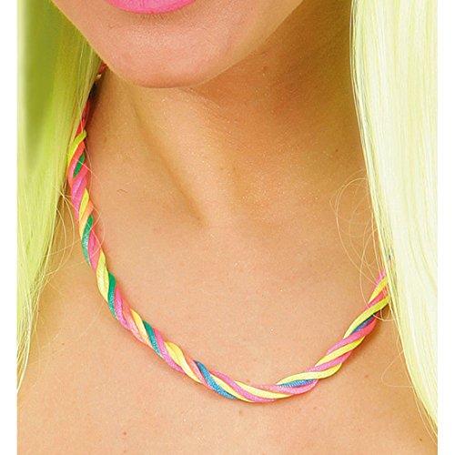 NET TOYS Neon Kette 80er Jahre Halskette Punk Halsband bunt Disco Party Neonkette 80s Fancy Halsschmuck Mottoparty Hals Schmuck Karneval Kostüm Damen Accessoires NET TOYS Neon Kette 80er Jahre Halskette Punk Halsband bunt Disco Party Neonkette 80s Fancy Halsschmuck Mottoparty Hals Schmuck Karneval Kostüm Damen Accessoires von NET TOYS