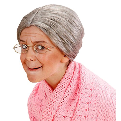 NET TOYS Oma Perücke mit Dutt Großmutter Haarperücke Kinder grau Alte Frau Haare Strenge Lehrerin Damenperücke Grandma Kinderperücke Granny Faschingsperücke Kinderfasching NET TOYS Oma Perücke mit Dutt Großmutter Haarperücke Kinder grau Alte Frau Haare Strenge Lehrerin Damenperücke Grandma Kinderperücke Granny Faschingsperücke Kinderfasching von NET TOYS