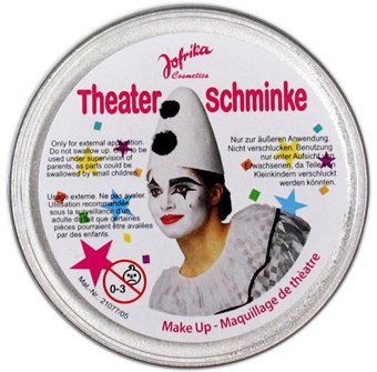 NET TOYS Theaterschminke Silber Karneval Schminke Fasching Kostümschminke Make Up Faschingsschminke NET TOYS Theaterschminke Silber Karneval Schminke Fasching Kostümschminke Make Up Faschingsschminke von NET TOYS