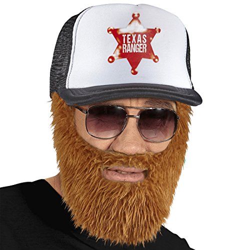 NET TOYS Trucker Basecap mit Vollbart Rednecks Baseball Kappe Hillbilly Busfahrer Mütze mit Bart LKW Fahrer Schirmmütze NET TOYS Trucker Basecap mit Vollbart Rednecks Baseball Kappe Hillbilly Busfahrer Mütze mit Bart LKW Fahrer Schirmmütze von NET TOYS
