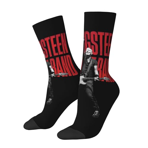 NEUITAE Bruce Socken Herren Damen Atmungsaktive Springsteen Socken Sportsocken Laufsocken von NEUITAE