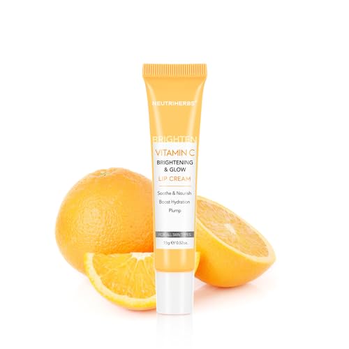 NEUTRIHERBS Lip Cream, Vitamin C Lip Balm to Nourish and Soothes Dry, Cracked Lips,Repair Chapped Lips with Squalane, Portable Lip Treatment - 0.52oz NEUTRIHERBS Lip Cream, Vitamin C Lip Balm to Nourish and Soothes Dry, Cracked Lips,Repair Chapped Lips with Squalane, Portable Lip Treatment - 0.52oz von NEUTRIHERBS