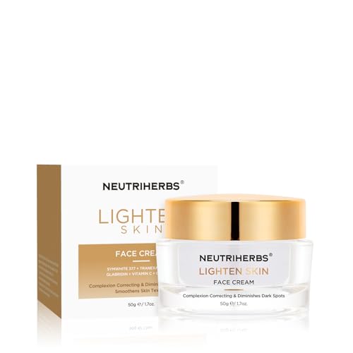 Neutriherbs Aufhellende Gesichtscreme, Vitamin C Brightenning Gesichtscreme Männer Tages Nachtcreme-50G, Pigmentflecken Entferner Gesichtcreme, Gleichmäßiger Teint Feuchtigkeits-Gesichtscreme Damen Neutriherbs Aufhellende Gesichtscreme, Vitamin C Brightenning Gesichtscreme Männer Tages Nachtcreme-50G, Pigmentflecken Entferner Gesichtcreme, Gleichmäßiger Teint Feuchtigkeits-Gesichtscreme Damen von NEUTRIHERBS