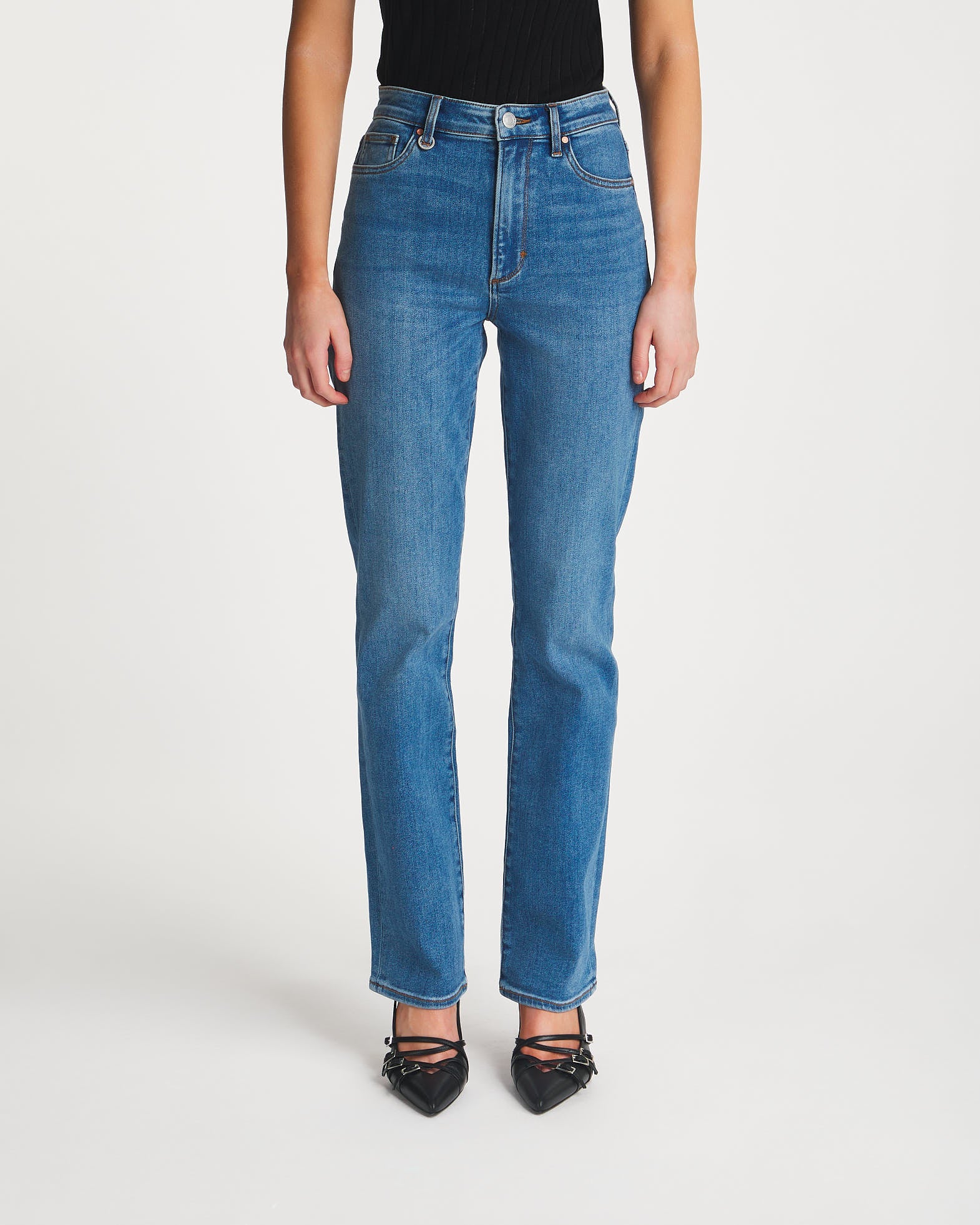 NEUW Jeans Kate Straight Parisienne Denim von NEUW