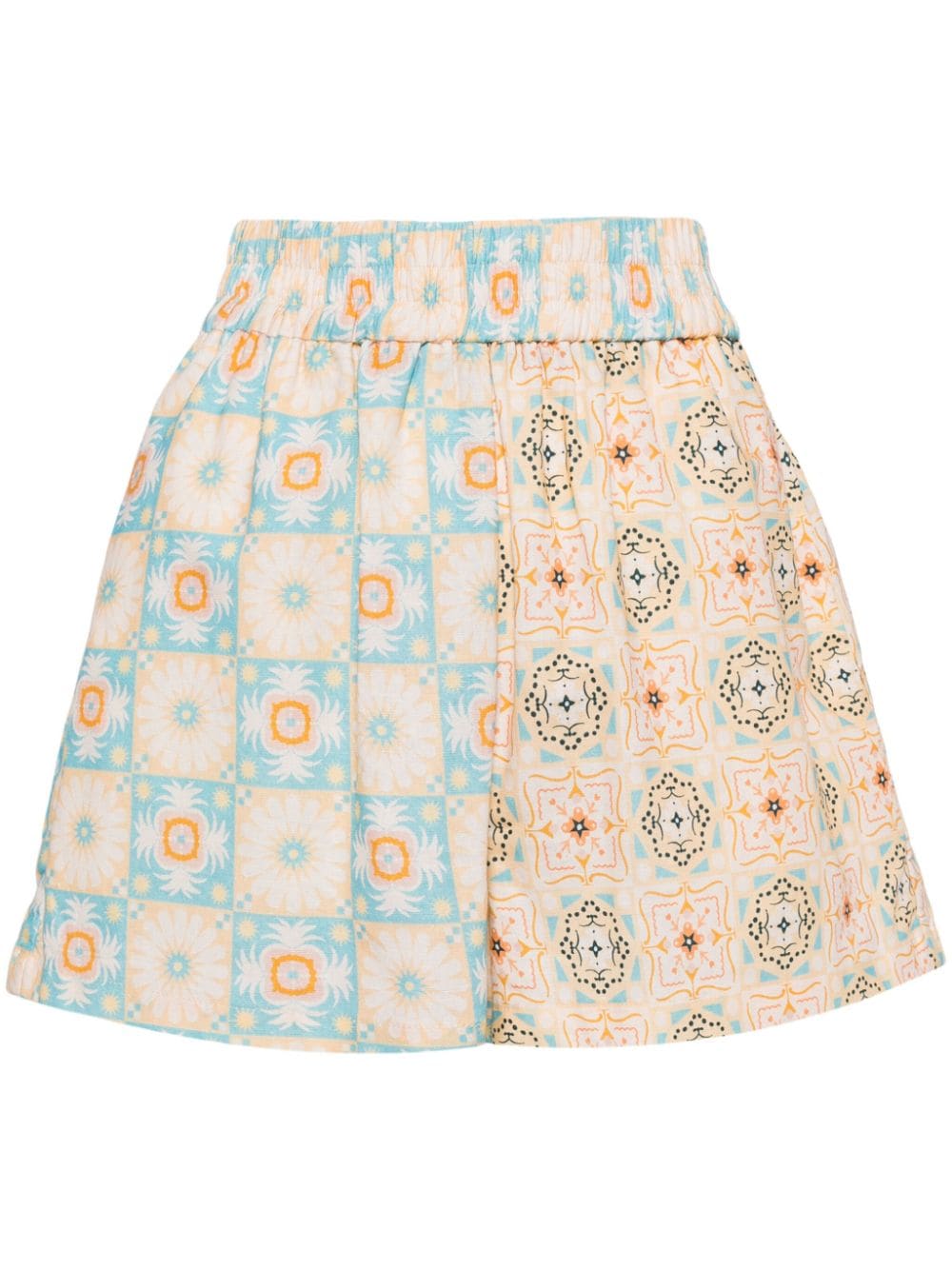 NEVER FULLY DRESSED Shorts mit Print - Blau von NEVER FULLY DRESSED