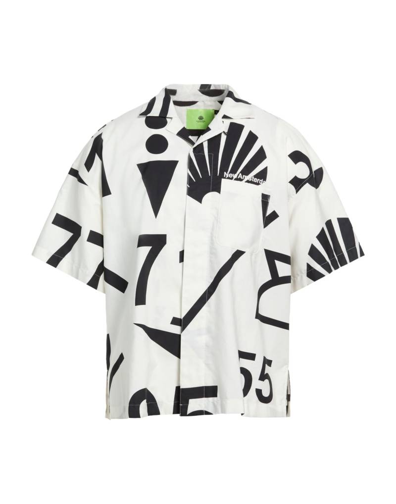NEW AMSTERDAM SURFASSOCIATION Hemd Herren Weiß von NEW AMSTERDAM SURFASSOCIATION