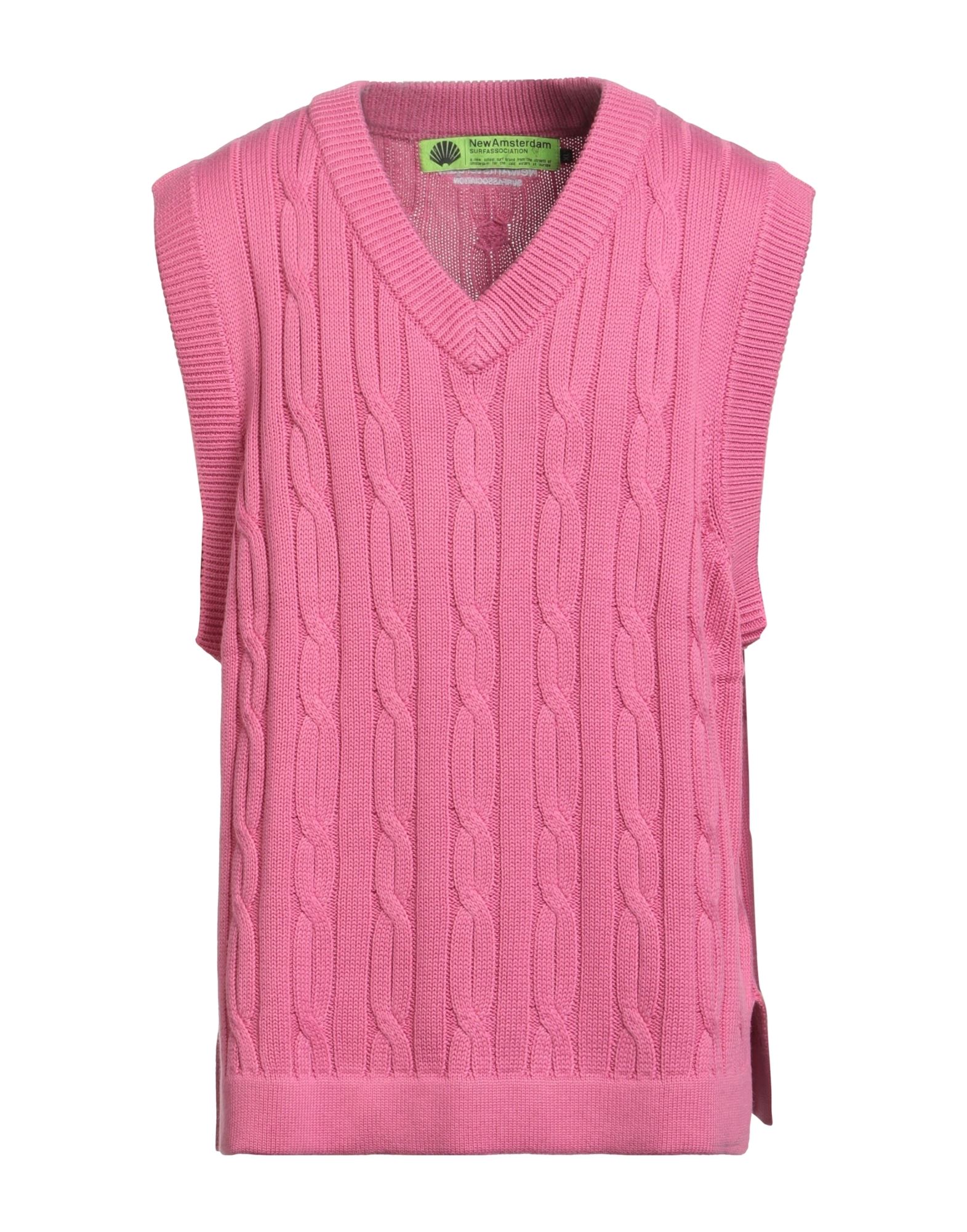 NEW AMSTERDAM SURFASSOCIATION Pullover Herren Magenta von NEW AMSTERDAM SURFASSOCIATION
