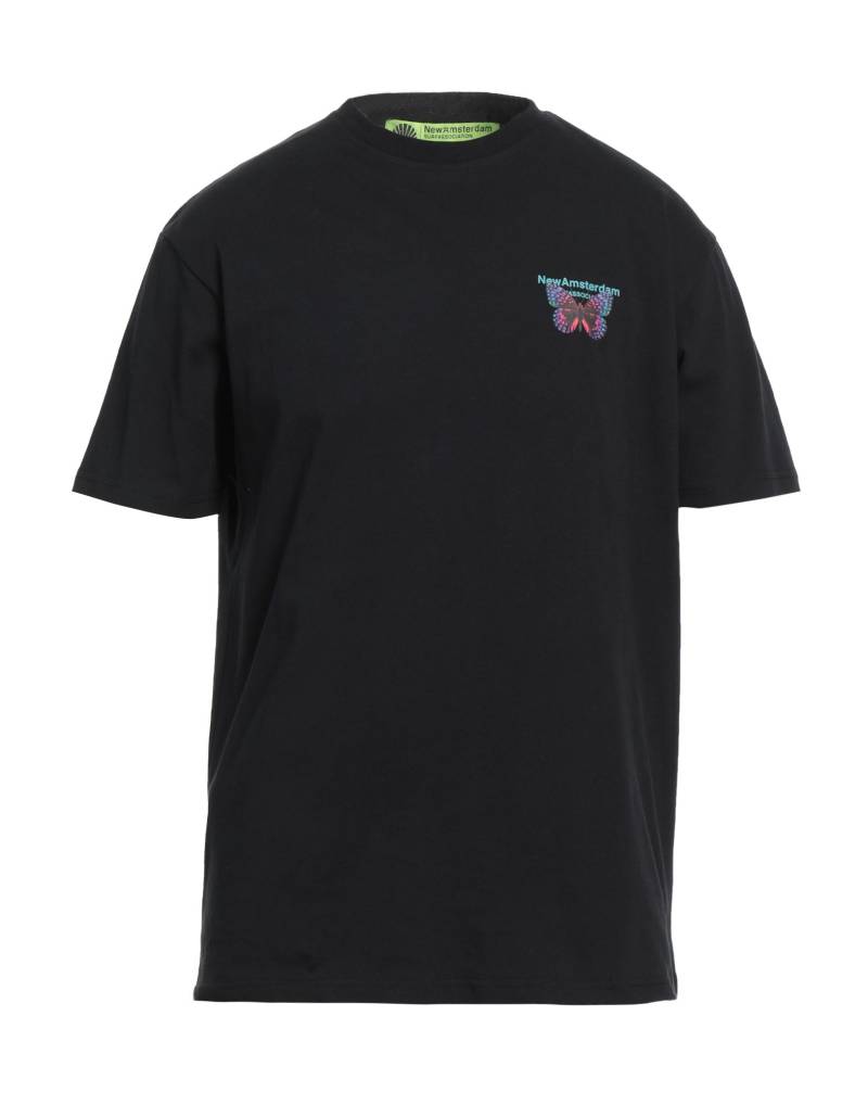 NEW AMSTERDAM SURFASSOCIATION T-shirts Herren Schwarz von NEW AMSTERDAM SURFASSOCIATION