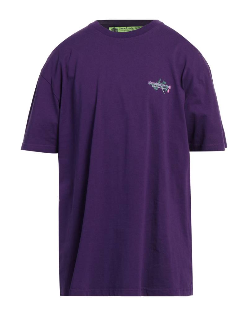 NEW AMSTERDAM SURFASSOCIATION T-shirts Herren Violett von NEW AMSTERDAM SURFASSOCIATION