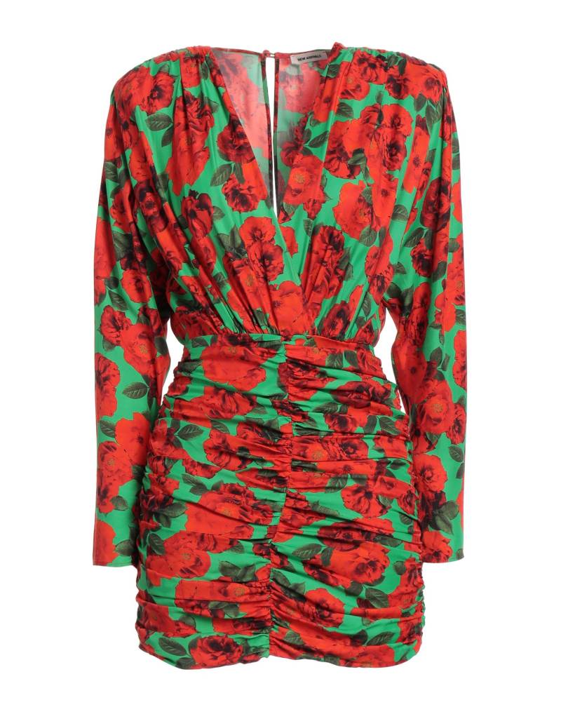 NEW ARRIVALS Mini-kleid Damen Grün von NEW ARRIVALS