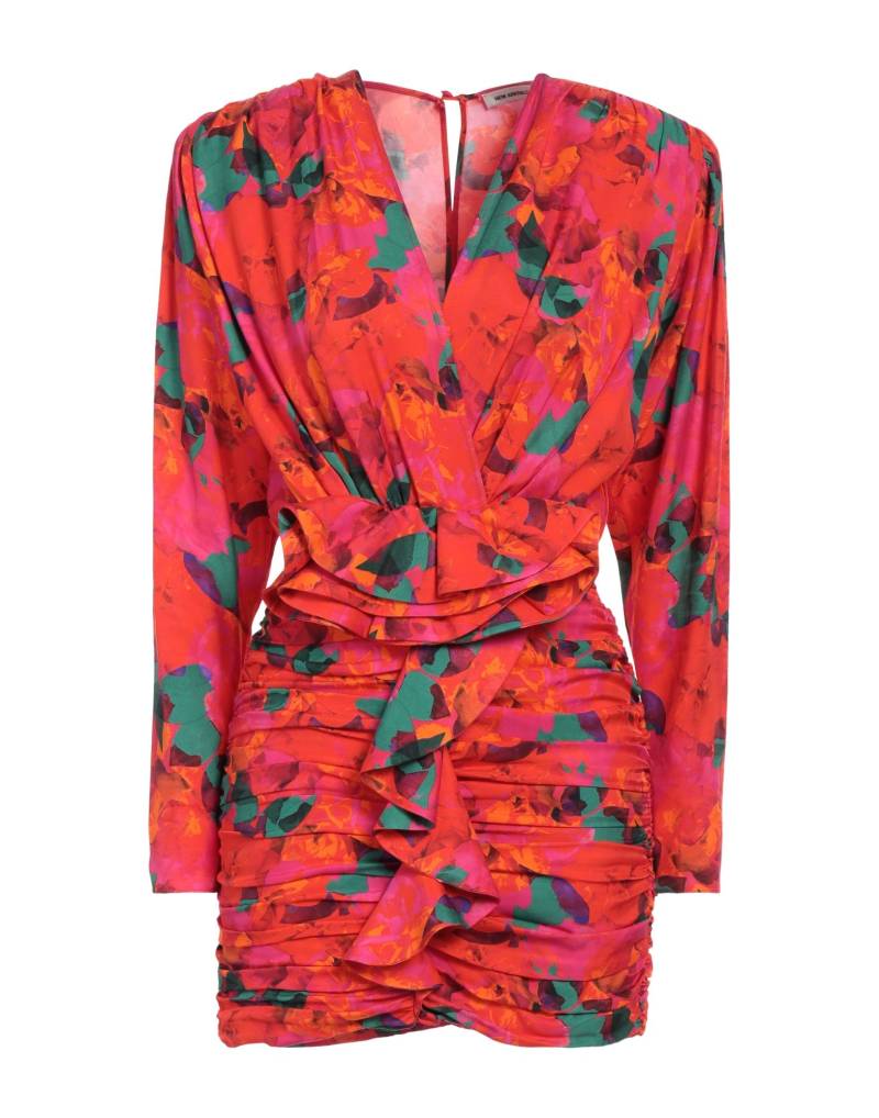 NEW ARRIVALS Mini-kleid Damen Tomatenrot von NEW ARRIVALS