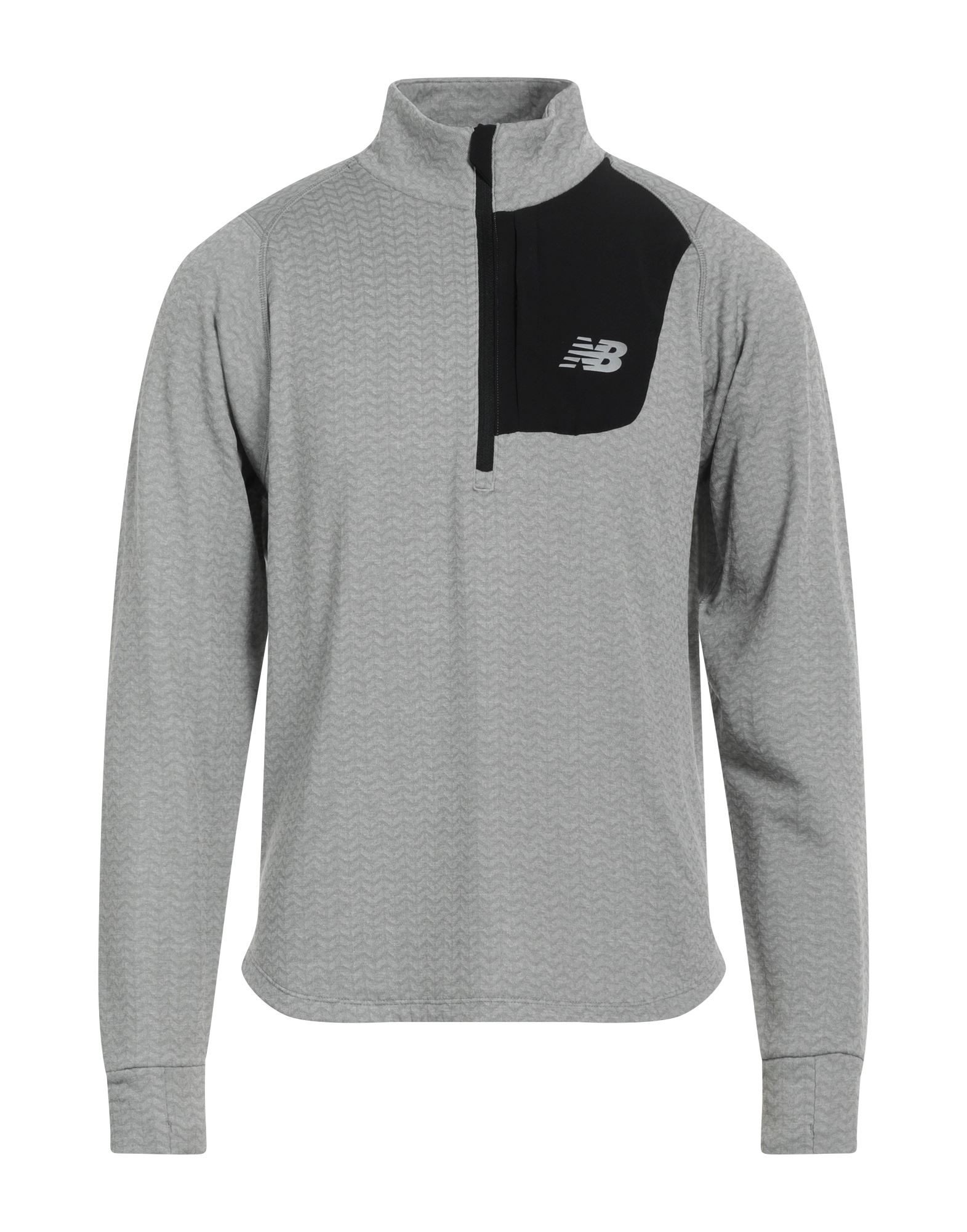 NEW BALANCE Sweatshirt Herren Hellgrau von NEW BALANCE