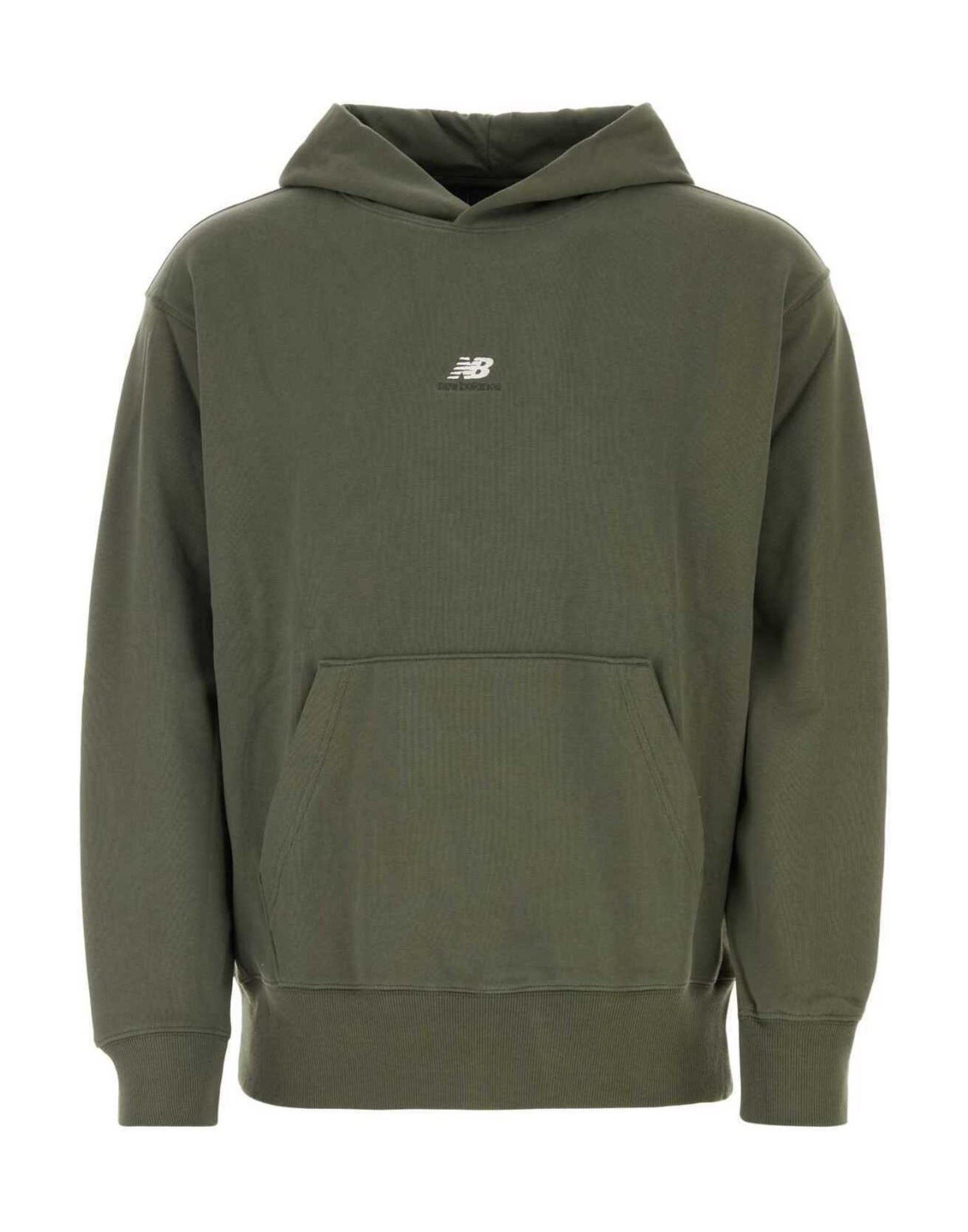 NEW BALANCE Sweatshirt Herren Militärgrün von NEW BALANCE