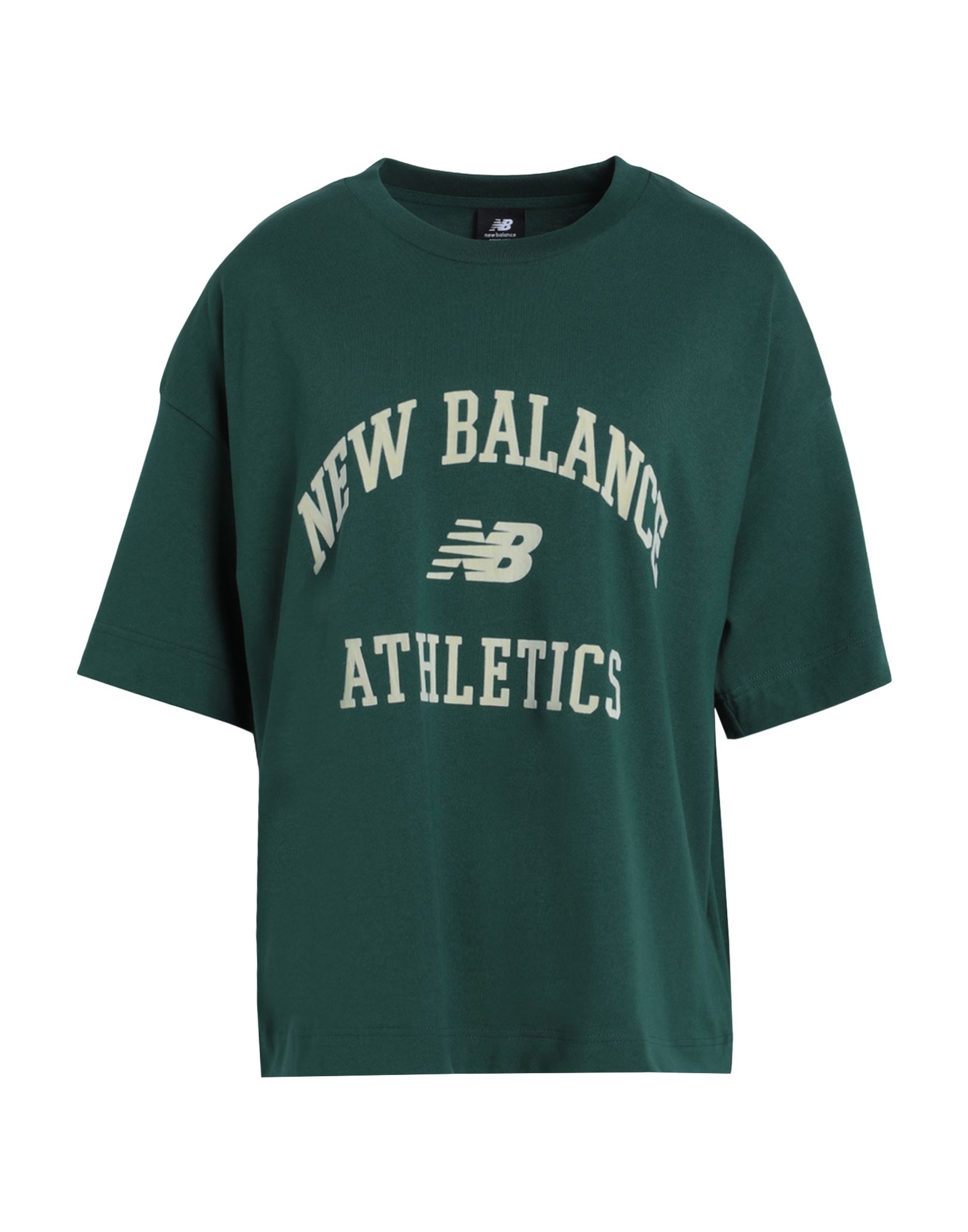 NEW BALANCE T-shirts Damen Dunkelgrün von NEW BALANCE