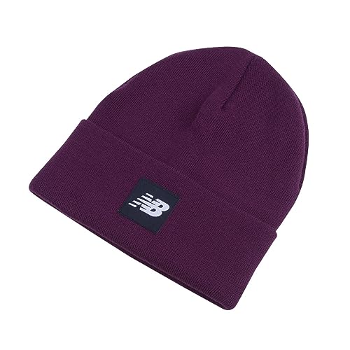 New Balance Cuffed Flying Nb Logo Beanie One Size von New Balance