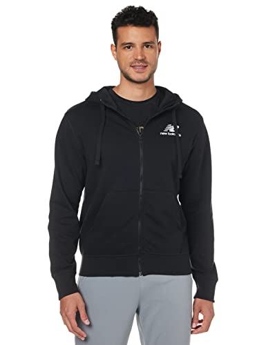 New Balance NB Essentials Stacked Logo Full Zip - M von New Balance