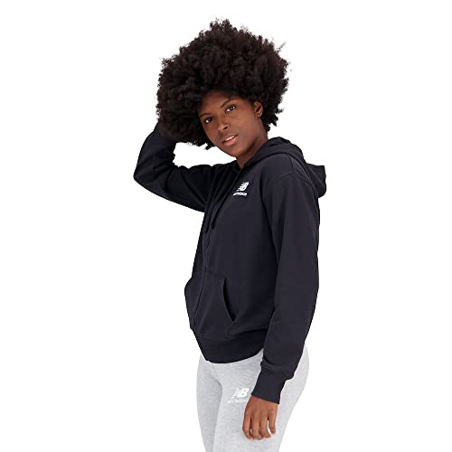 New Balance Nb Essentials Stacked Logo Full Zip Sweatshirt M von New Balance