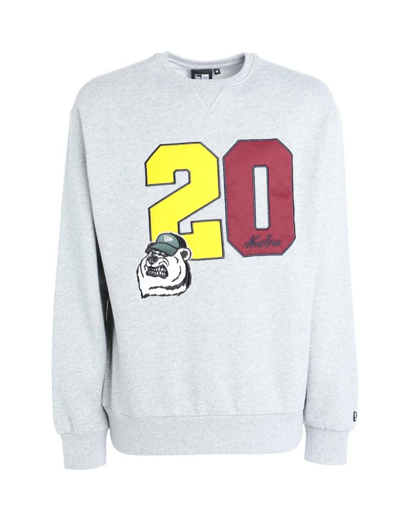 NEW ERA Sweatshirt Herren Hellgrau von NEW ERA